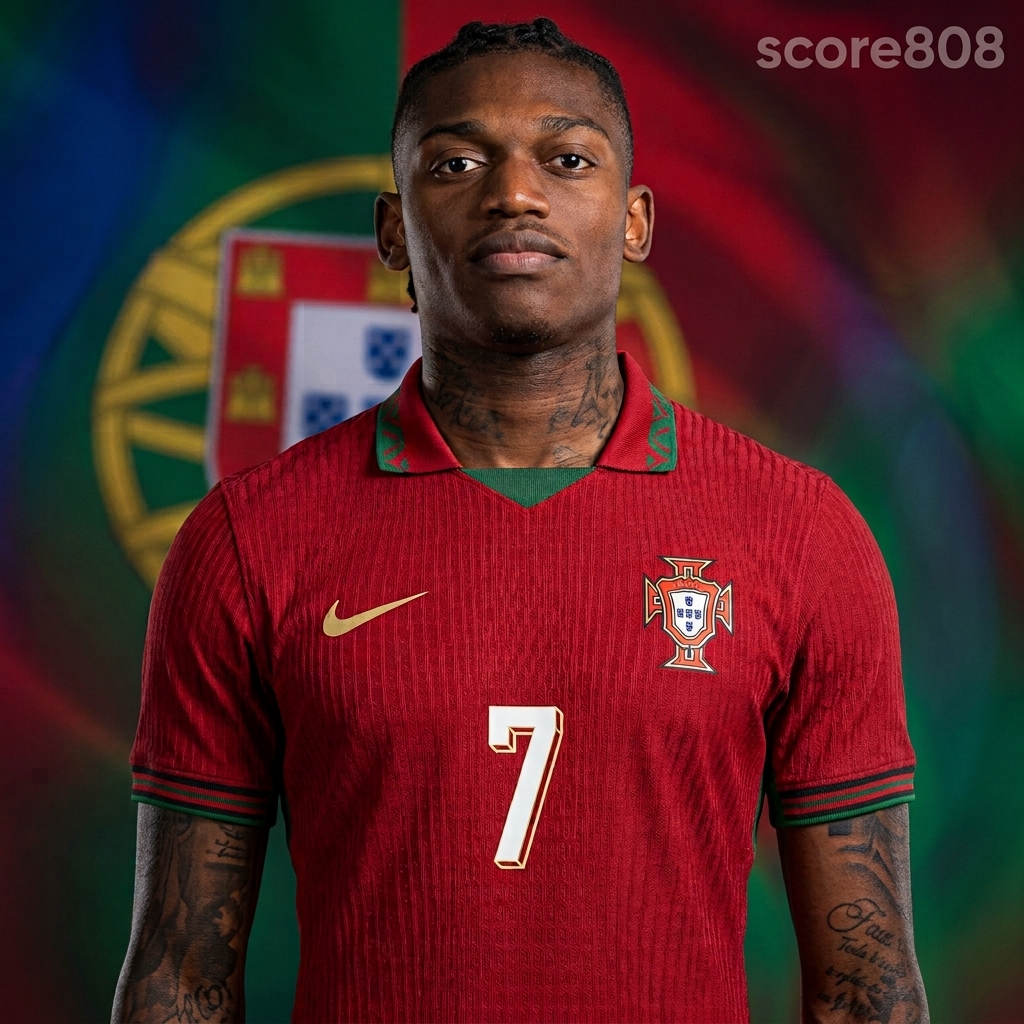 Rafael Leão Takes Portugal’s No. 7 Shirt After Ronaldo Exit