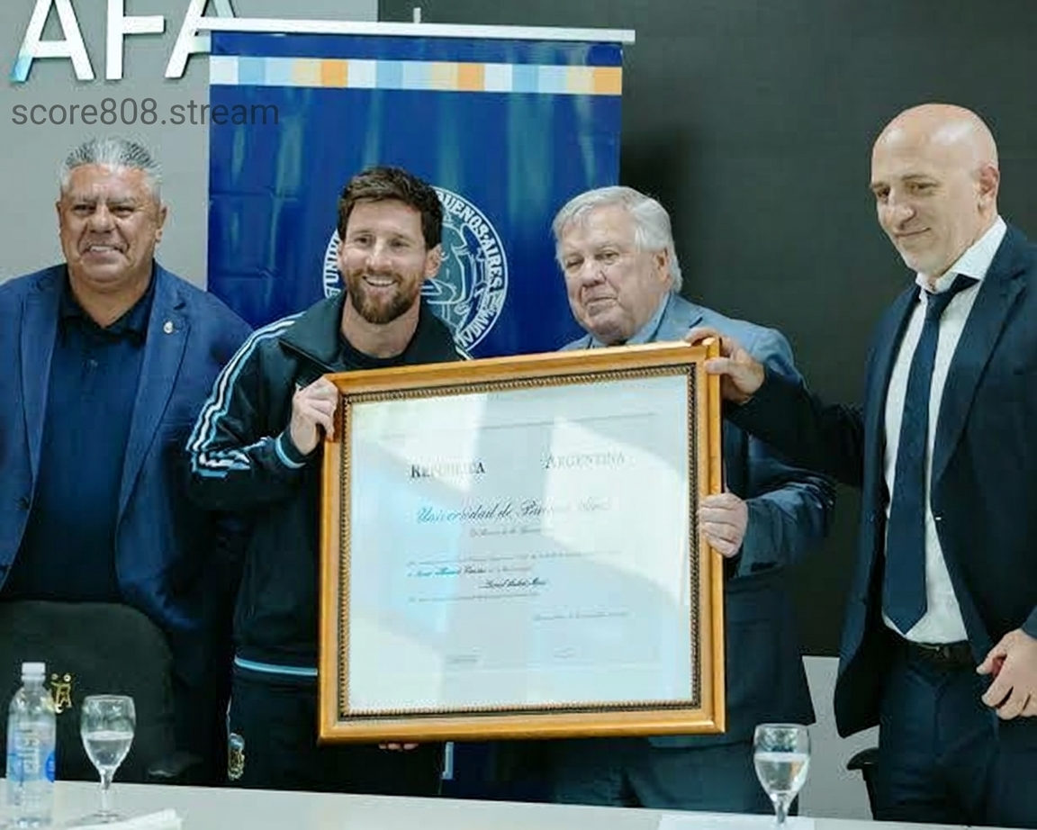 Lionel Messi Honorary Doctorate: Argentina Legend Honoured