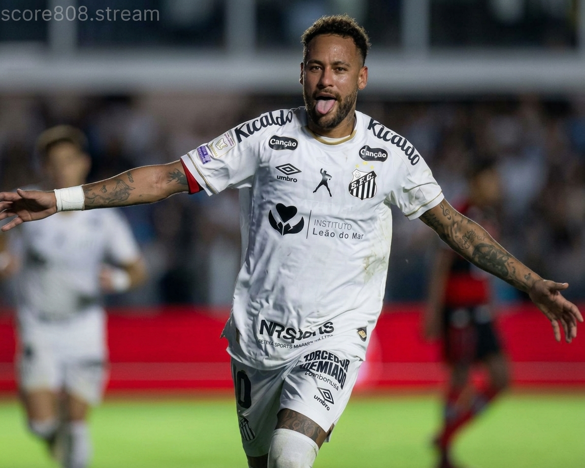 Neymar Saves Santos With Brace Against Flamengo