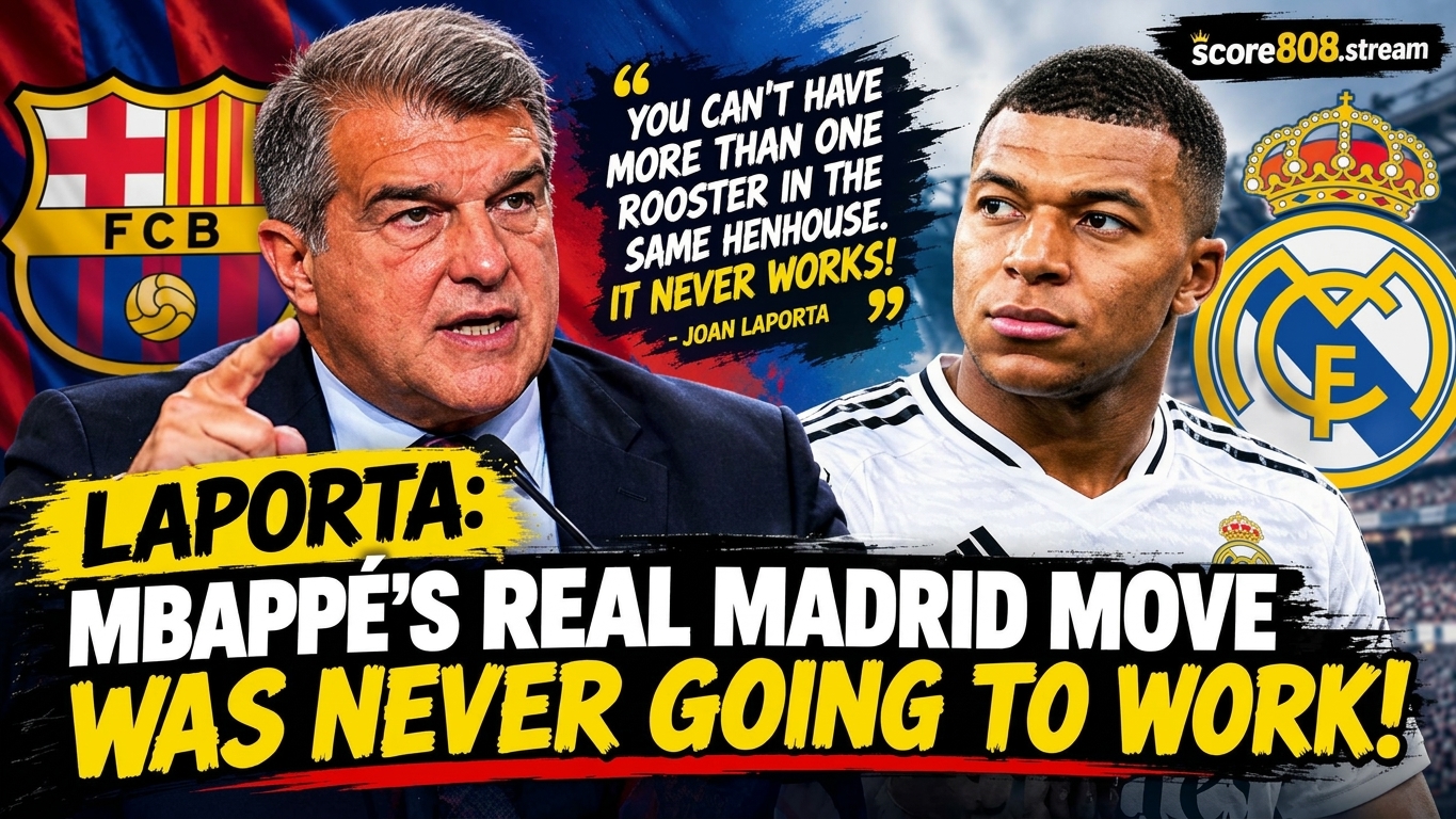 Laporta: Mbappé’s Real Madrid Move Was Never Going to Work