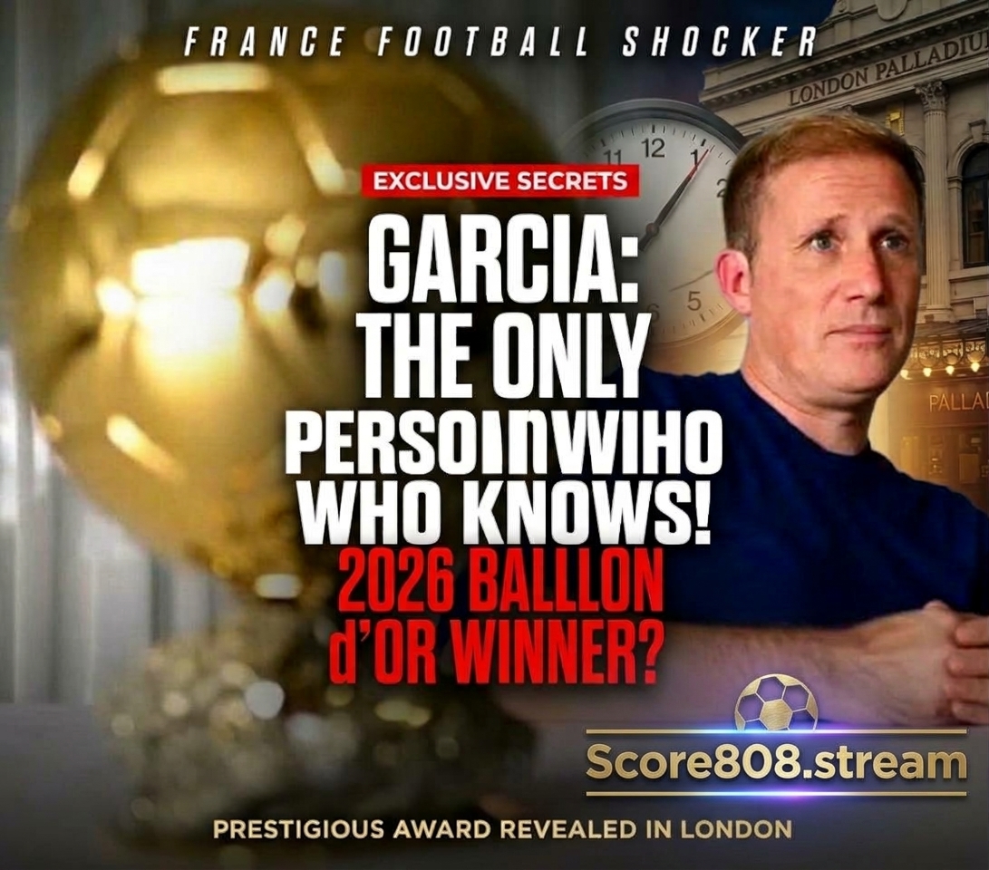 Vincent Garcia Knows the 2026 Ballon d’Or Winner