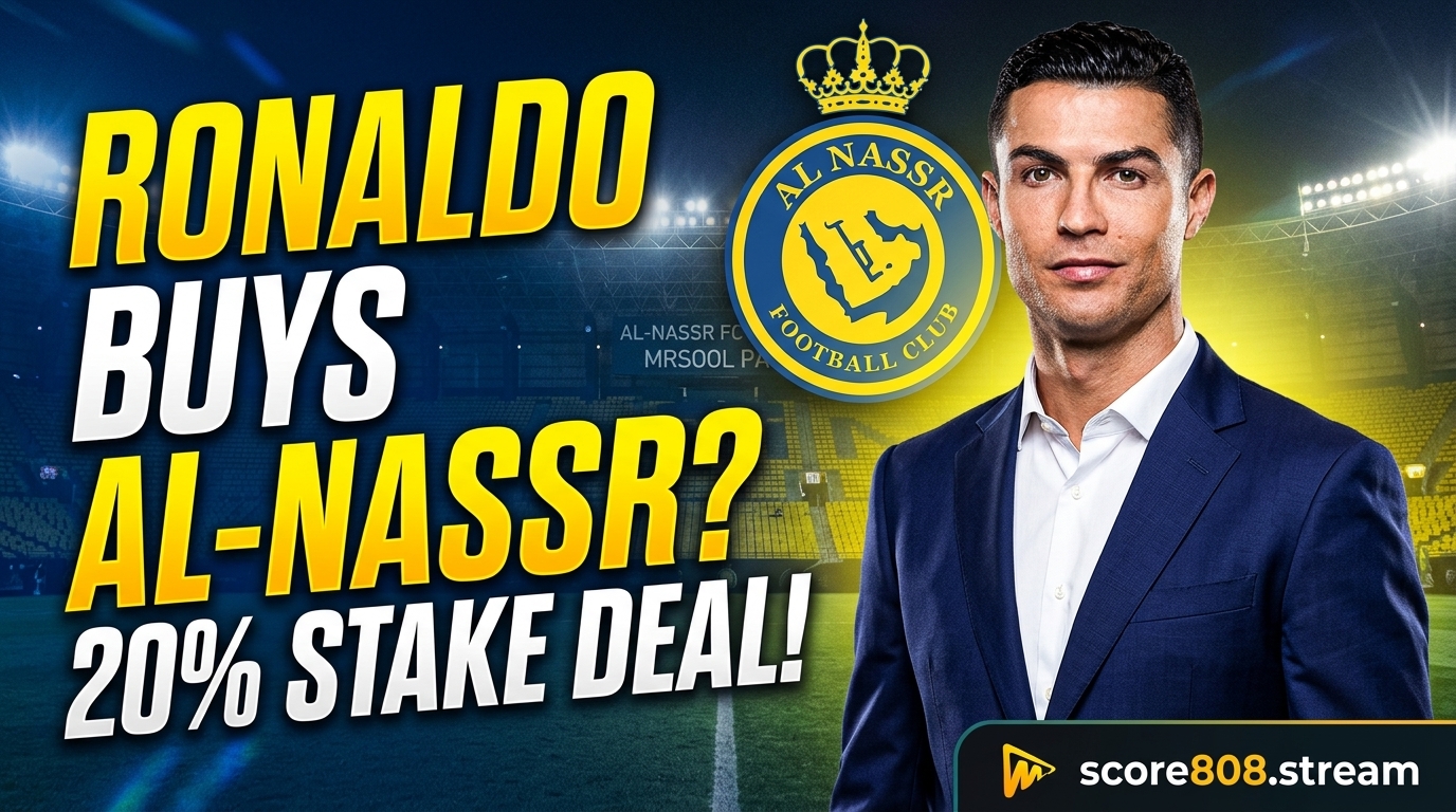 Al-Nassr Sale: Ronaldo Could Buy 20% Stake