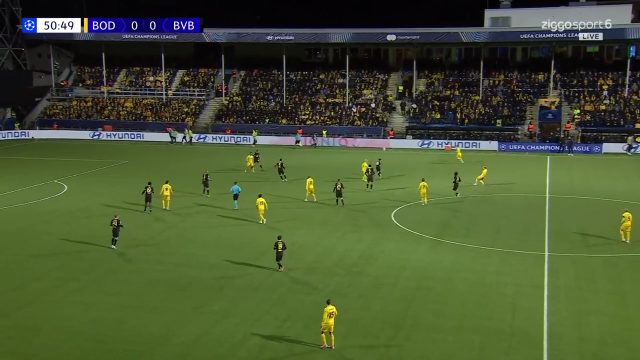 Bodø/Glimt 1-0 Borussia Dortmund — Fredrik Sjovold 52'