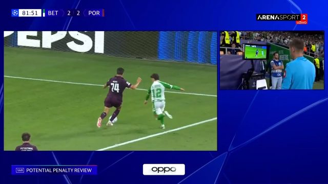Real Betis 3-2 FC Porto — Isco penalty 84'