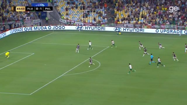 Fluminense 0-2 Palmeiras — Marlon Freitas 85'