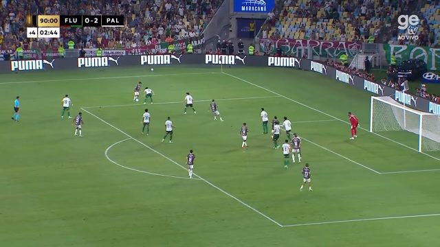 Fluminense 1-2 Palmeiras — Wesley Natã 90+4'