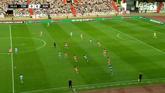Torreense 1-0 Sunderland — Volnei 37'