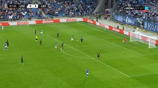 Lech Poznan 0-4 Bayer Leverkusen — Ibrahim Maza 89'