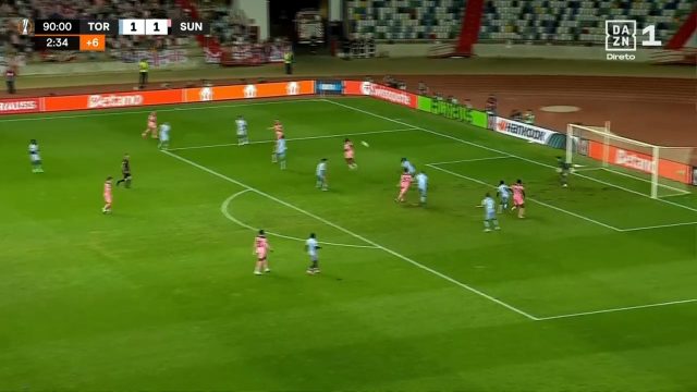 Torreense 1-2 Sunderland — Noah Sadiki 90+3'