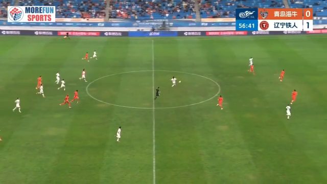 Qingdao Hainiu 2-0 Liaoning Tieren — Jeffinho 57'