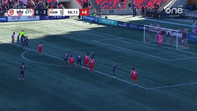 Atlético Ottawa 1-2 Forge — Gabriel Antinoro 90+7'