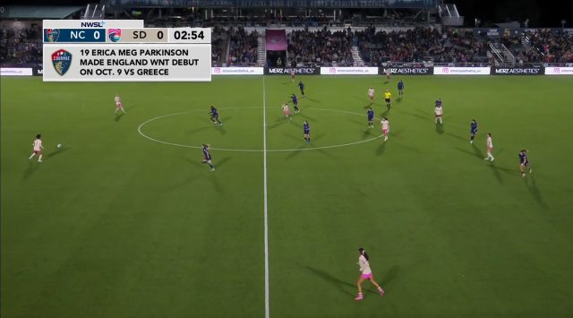 North Carolina Courage 0-1 San Diego Wave — Melanie Barcenas 4'