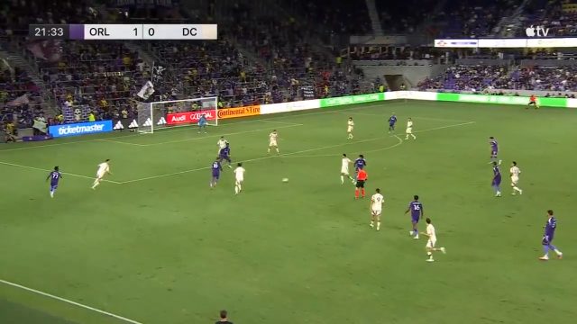 Orlando City 2-0 DC United — Martin Ojeda 22'