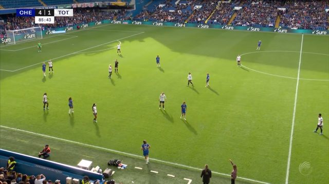 Chelsea FC 5-1 Tottenham Hotspur — Maika Hamano 86'