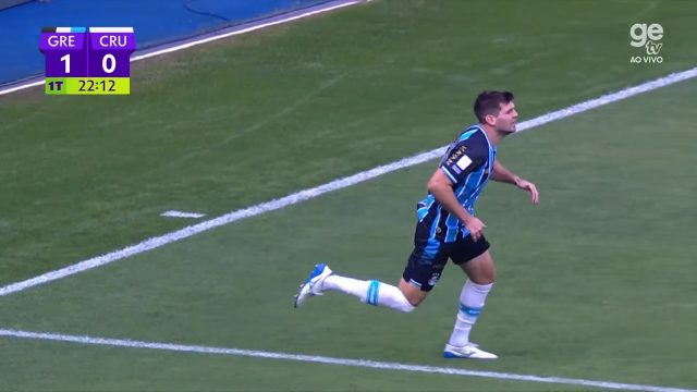 Grêmio 1-1 Cruzeiro — Kaio Jorge 23'