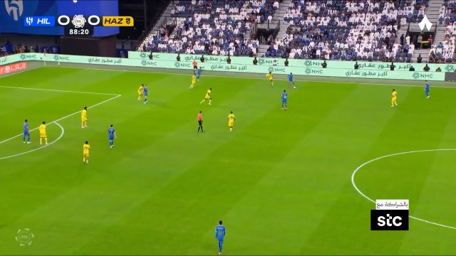 Al-Hilal 1-0 Al-Hazem — Gabriel Martinelli 89'
