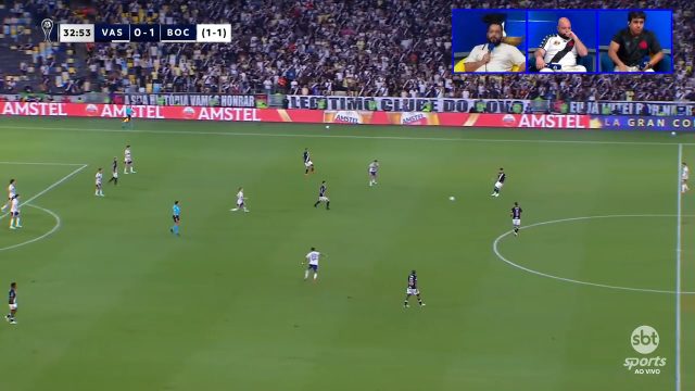 Vasco 0-2 Boca Juniors 1-2 on Agg. — Miguel Merentiel 34'