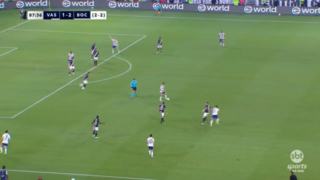 Vasco 1-3 Boca Juniors 2-3 on Agg. — Leandro Paredes 88'