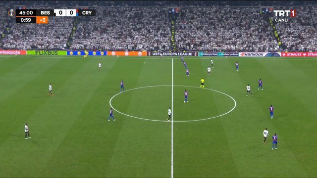 Besiktas 1-0 Crystal Palace — Wilfred Ndidi 45+2'