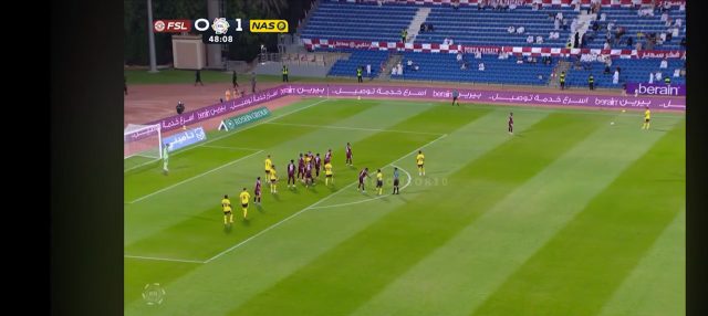 Al-Faisaly 2-0 Al-Nassr — Andrei Girotto OG 49'