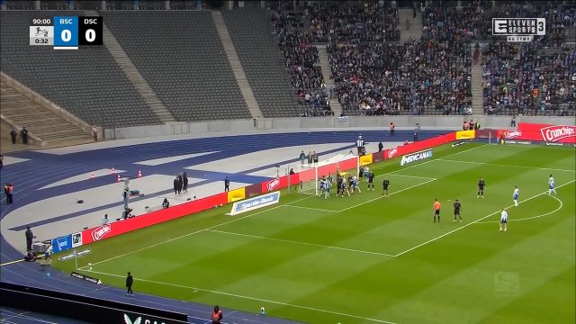 Hertha BSC 1-0 Arminia Bielefeld — Brekalo 90+3'