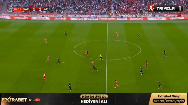 Samsunspor 1-2 Amed — Dia Saba great goal 83'