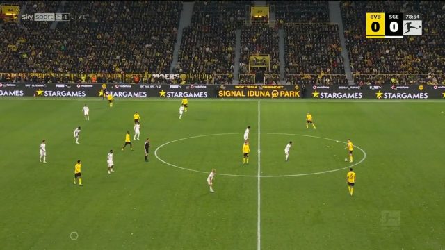 Borussia Dortmund 1-0 Eintracht Frankfurt — Maxi Beier 80'
