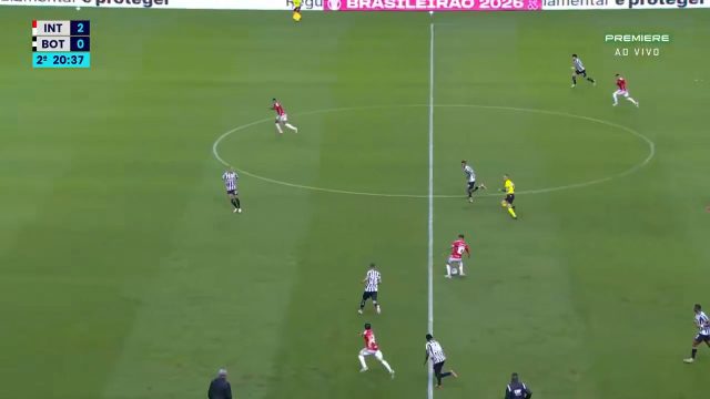 Internacional 3-0 Botafogo — Alexandro Bernabei 66'