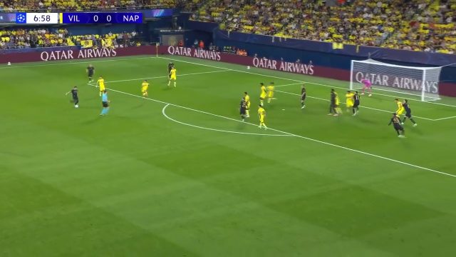 Villarreal 0-1 Napoli — Amir Rrahmani 8'