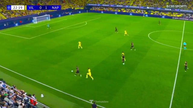 Villarreal 1-1 Napoli — Georges Mikautadze 23'