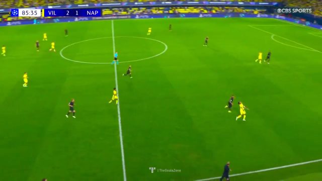 Villarreal 3-1 Napoli — Tani Oluwaseyi 86'