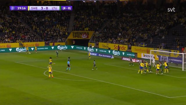 Sweden Women 4-0 Lithuania Women — Hanna Lundkvist 30'